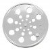 TAMPA GRELHA RALO 10CM INOX REDONDA COM FECHO ROTATIVO ABRE E FECHA