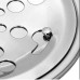 TAMPA GRELHA RALO 10CM INOX REDONDA COM FECHO ROTATIVO ABRE E FECHA