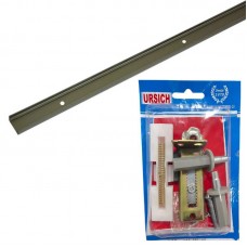 14064 - TRILHO 91CM FLO BRONZE PARA PORTA CAMARÃO KIT COMPLETO