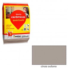 22027 - REJUNTE CERAMICA CINZA OUTONO 1KG QUARTZOLIT