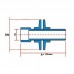 ADAPTADOR SOLDÁVEL FLANGE LIVRE 50MM X 1.1/2