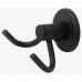 CABIDE DUPLO METAL PRETO FOSCO GS METAIS