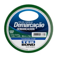 19787 - FITA DEMARCA SOLO 48MMX15MT VERDE TEKBOND