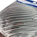 GRELHA TAMPA RALO 150MM 15CM ALUMÍNIO QUADRADA CROMADA TIGRE 27505155