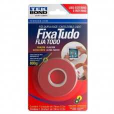 21953 - FITA DUPLA FACE FIXA TUDO A PROVA D'ÁGUA 19MM X 2M TEKBOND