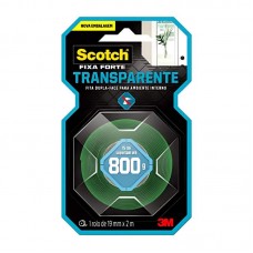 22370 - FITA DUPLA FACE ACRILICA FIXAFORTE USO INTERNO 19MMX2MT SCOTCH 3M
