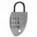 CADEADO C/SEGREDO 30MM PRATA CS23 PAPAIZ