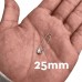 ALFINETES DE SEGURANÇA 25 A 45MM CARTELA COM 50UN P/ ROUPA REF. 7858