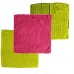 KIT 3 PEÇAS FLANELA PANO MICROFIBRA 30X30CM BESTFER CORES SORTIDAS