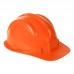 CAPACETE DE SEGURANÇA LARANJA COM CARNEIRA (SELO INMETRO) PLASTCOR