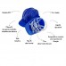 CAPACETE DE SEGURANÇA AZUL COM CARNEIRA (SELO INMETRO) PLASTCOR