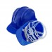 CAPACETE DE SEGURANÇA AZUL COM CARNEIRA (SELO INMETRO) PLASTCOR