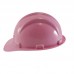 CAPACETE DE SEGURANÇA ROSA COM CARNEIRA (SELO INMETRO) PLASTCOR