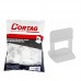 ESPAÇADOR NIVELADOR PARA PISOS 1MM PACOTE COM 50 PEÇAS CORTAG 60693