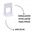 ESPAÇADOR NIVELADOR SLIM PARA PISOS 2,0MM PACOTE 100 PEÇAS CORTAG 61536