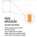 PLACA SINALIZAÇÃO EPI ATENÇÃO USO OBRIGATÓRIO DE LUVA 20X30CM LOOK 2503