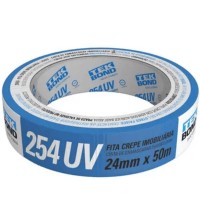 23632 - FITA CREPE IMOBILIARIA 254UV 24MM X 50M AZUL TEKBOND