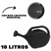 REGADOR PLÁSTICO 10L PRETO METASUL