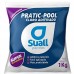 CLORO ADITIVADO DICLORO 22% PRATIC-POOL SACO COM 1KG SUALL PISCINAS