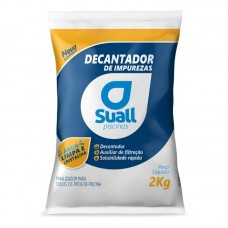 23348 - DECANTADOR DE IMPUREZAS SULFATO DE ALUMÍNIO SACO DE 2KG SUALL