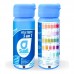 FITAS PARA TESTE DE PISCINA (CL LIVRE+CL TOTAL+PH+AT+ACIDO CIANURICO) 5 EM 1 COM 25 FITAS SUALL 