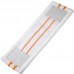 REFIL PARA MOP SOFT MICROFIBRA BRANCO COM LARANJA BOMPACK