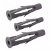 BUCHA OCA BAIANO 6MM PVC CINZA 200PC FR IVASA