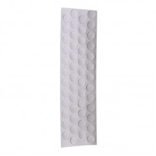 23461 - TAPA FURO 13MM ADESIVO BRANCO 10 CARTELAS COM 52 UNIDADES CADA