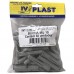 BUCHA PVC MU 10MM PARA PAREDE OCA TIJOLO BAIANO CINZA PACOTE COM 50 PEÇAS