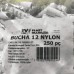 BUCHA DE NYLON PARA BASES SÓLIDAS 12MM PACOTE COM 250 PEÇAS IVASA/IVPLAST