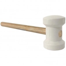 23420 - MARTELO BORRACHA 40MM BRANCO METASUL