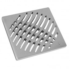 23754 - GRELHA 15CM 150MM ABS QUADRADA CROMADA TIGRE 27505155