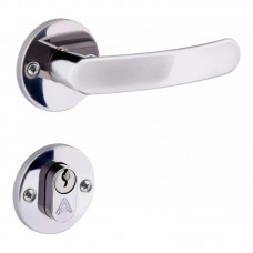 12587 - FECHADURA EXTERNA 2600/11 ROSETA INOX ALIANÇA 