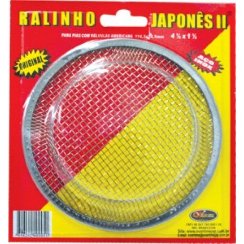 RALO JAPONES P/PIA AMERIC.41/2 INOX