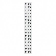14753 - PLACA 110 VOLTS 1,5 X 3,5 - 16PC 2473