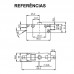 MICROINTERRUPTOR INTERNO DE AÇÃO RÁPIDA 20A MG-2601 TERMINAL ENGATE MARGIRIUS IR/E3 