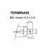 MICROINTERRUPTOR INTERNO DE AÇÃO RÁPIDA 20A MG-2601 TERMINAL ENGATE MARGIRIUS IR/E3 