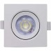 SPOT LED  7W 3K QUADRADO MOVEL 89MM