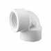 COTOVELO BRANCO ROSCAVEL 20MM X 1/2