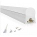 LED TUBULAR T5 60CM 10W 6K COM CALHA